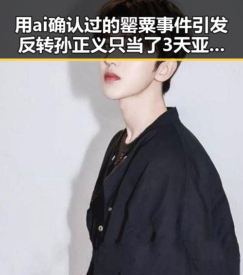 用ai确认过的罂粟事件引发反转孙正义只当了3天亚洲首富的惊人变化